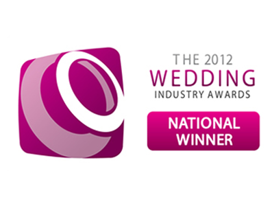 Wedding Industry Awards 2012 - National Winner