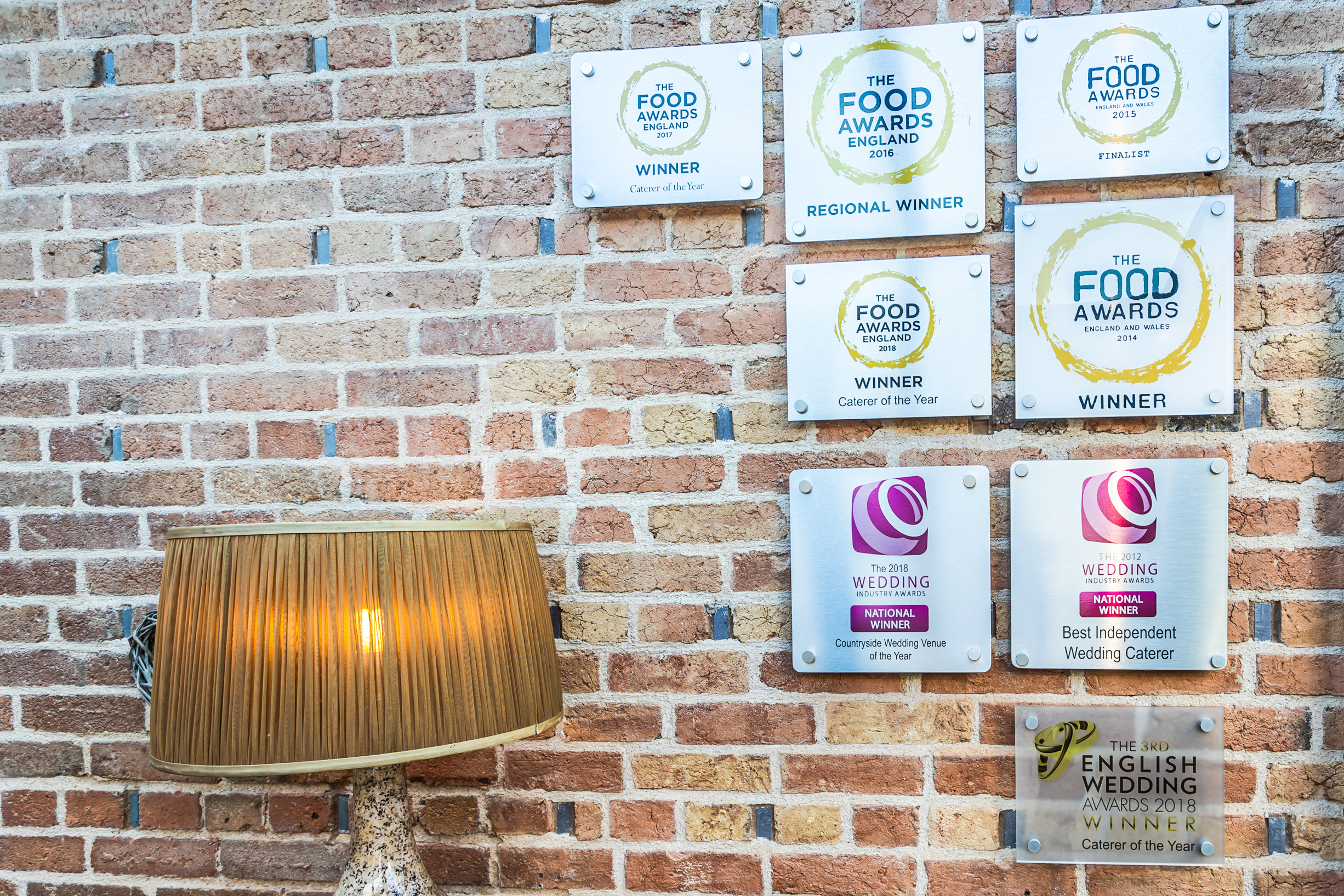 Some of our many awards 